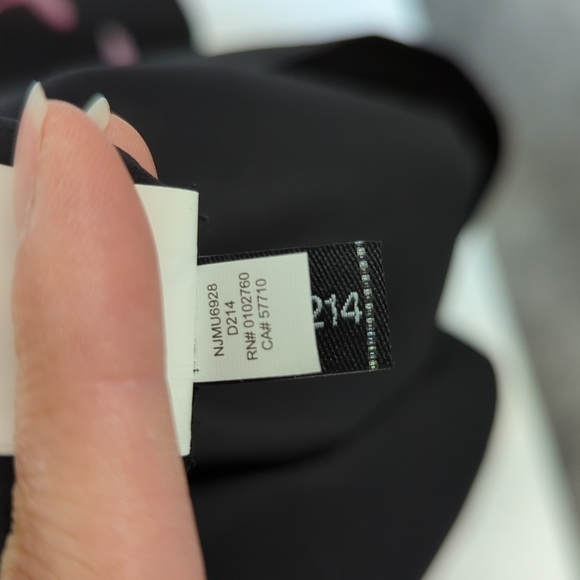 NEW Kate Spade Encore Rose Crepe Dress Black/Pink Sz 4 preppy romantic wedding - Picture 12 of 12